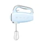 BATTEUR SMEG BLEU AZUR 250W 9 VITESSES