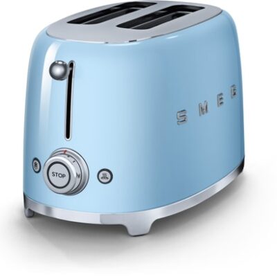 GRILL PAIN SMEG BLEU AZUR 950W