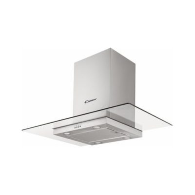 HOTTE DECORATIVE CANDY VERRE INOX ILOT