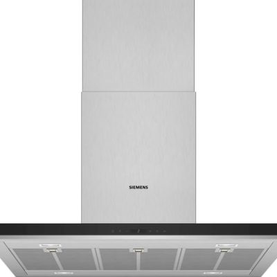 HOTTE SIEMENS ILOT CENTRAL 90CM INOX IQ500