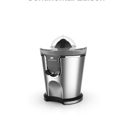 PRESSE-AGRUME CONTINENTAL EDISON ELECTRIQUE INOX