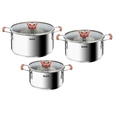 BATTERIE DE CUISINE TEFAL 6 PCS