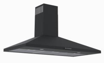 HOTTE EXTRA PYRAMYDE 90CM INOX FLITRE A CHARBON