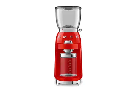 MOULIN A CAFE SMEG ROUGE BROYEUR- 8 FONCT