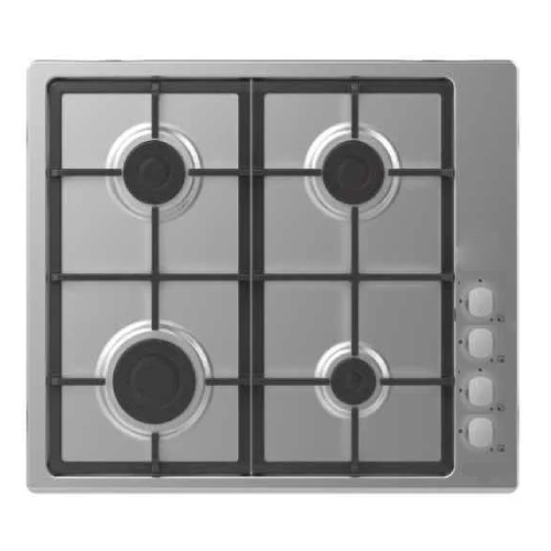 TABLE DE CUISSON ROSIERES 60CM 04 FEUX GRILLE FONTE SECURITE THERMOCOUPLE INOX