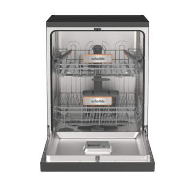 LAVE-VAISSELLE POSE LIBRE SCHOLTES | 14 CVTS | 10 PGMS | 2XTIR. | INVERTER | AUTO OPEN | DARK INOX