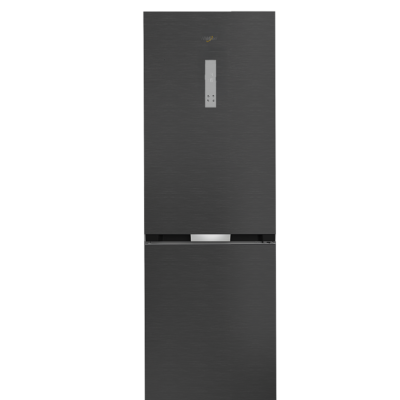 REFRIGERATEUR COMBINE WHIRLPOOL 6TH SENSE INVERTER NO-FROST DARK INOX 316L