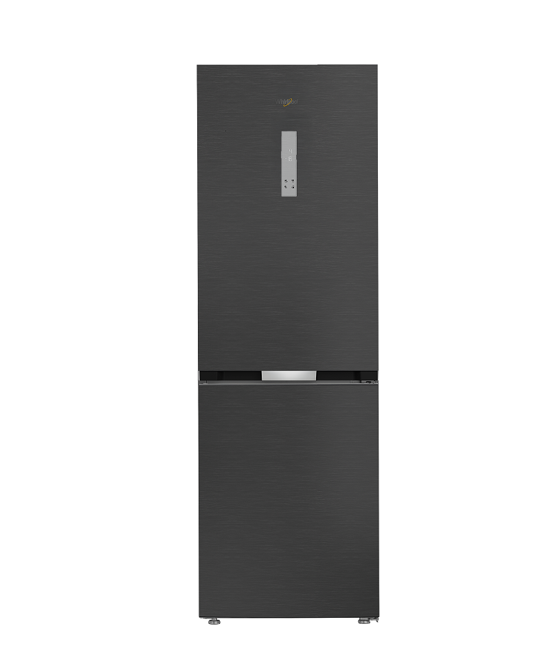 REFRIGERATEUR COMBINE WHIRLPOOL 6TH SENSE INVERTER NO-FROST DARK INOX 316L